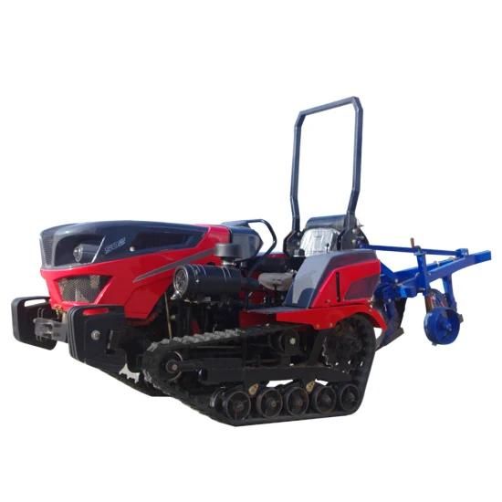 Self Propelled Crawler Cultivator/ Rotavator Crawler Tractor Heavy Duty for Forest ...
