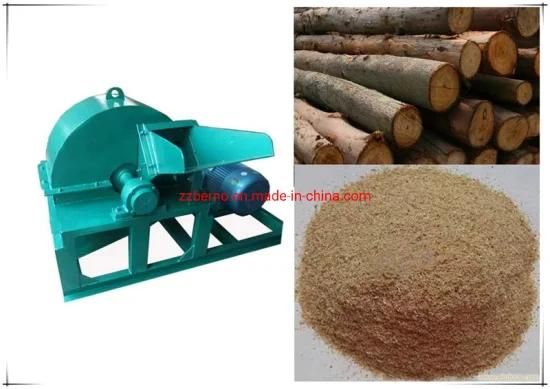 Automatic Operation Wood Scrap Shredder Wood Waste Branch Log Crusher