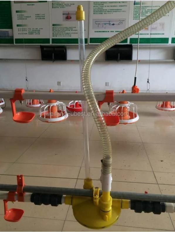 Poultry Farm Equipment Water Saving Plastic Automatic Broiler Nipple Drinker