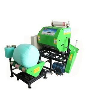 Round Silage Baler and Wrapper Combination for Hay Bale