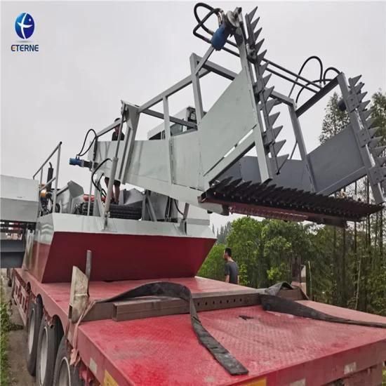 China Made Popular Water Weed Collecting Boat Used Harvester for Sale