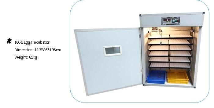 Automatic 352 Eggs Chicken Egg Incubator Industrial for Chicks