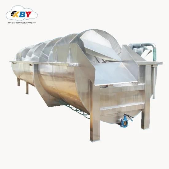 Airflow Agitation Poultry Chicken Slaughtering Machine Screw Precooling Machine Spiral ...