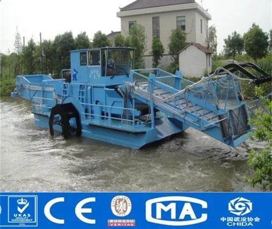 2021 New Designed Aquatic Weed Removal Machine for Waterways Cleaning