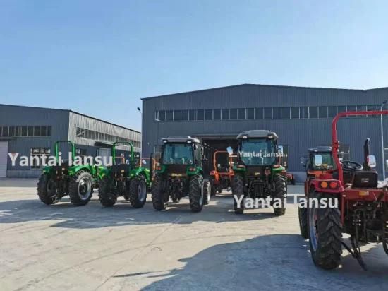 4WD Wheel Agricultural Farm Tractor China Big Wheeled Farming Tractor with ISO CE ...
