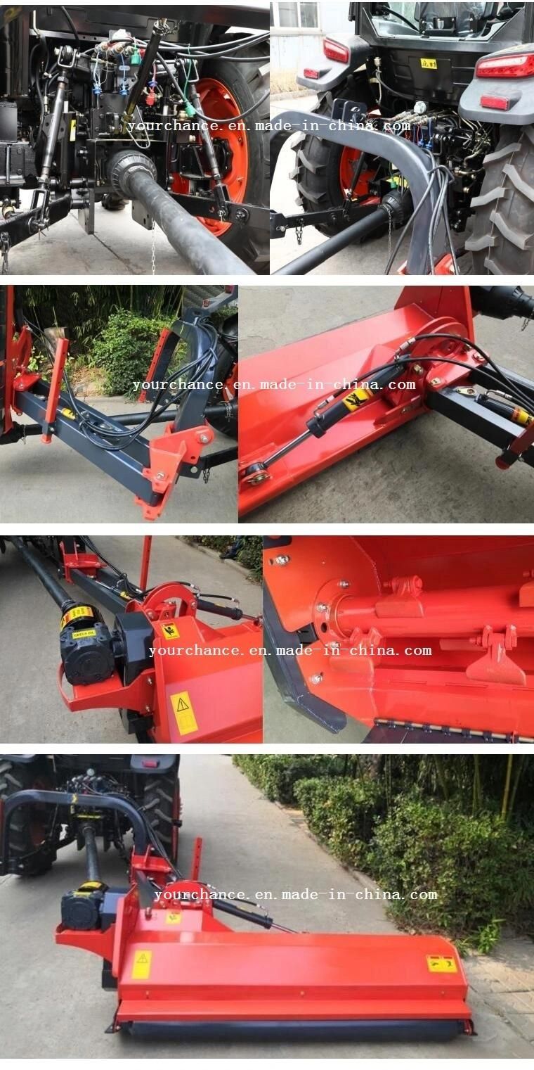 Africa Hot Selling Tractor Mower Agf Series Tractor Hitched Pto Drive 1.4-2.2m Width Heavy Duty Hydraulic Verge Flail Mower for Cutting Grass Brush Tree Branch