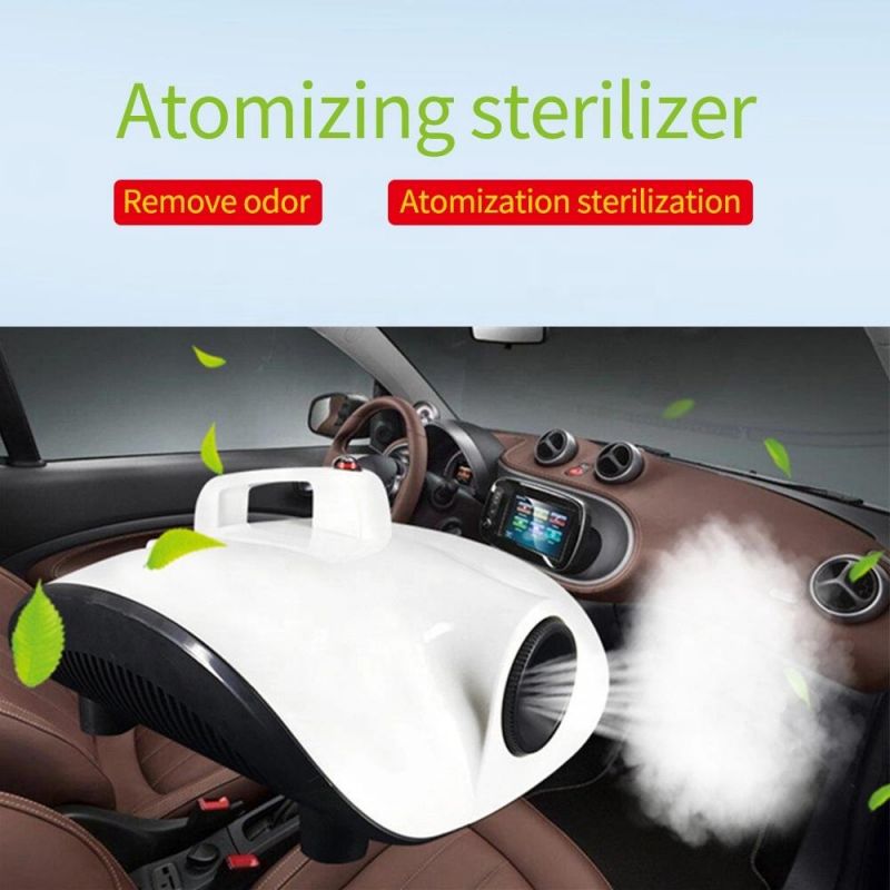 900W Car Disinfection Spray Machine Atomizing Sterilization Smoke Fog Machine for Home Office