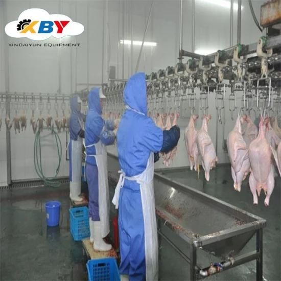 Customized Slaughterhouse Equipment Chicken Plucker Eviscerate Machine Poultry Slaughter ...