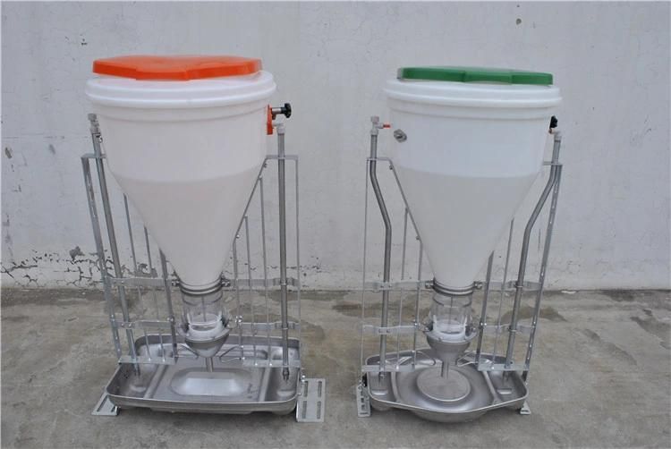 Pigsty Nursery Used Auto Dry-Wet Feeder with Stainless Tray
