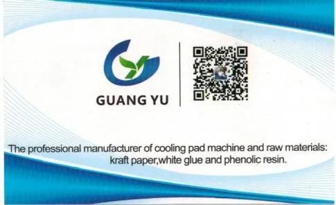 6090 Air Cooler Used Evaportive Paper Cooling Pad Making Machine