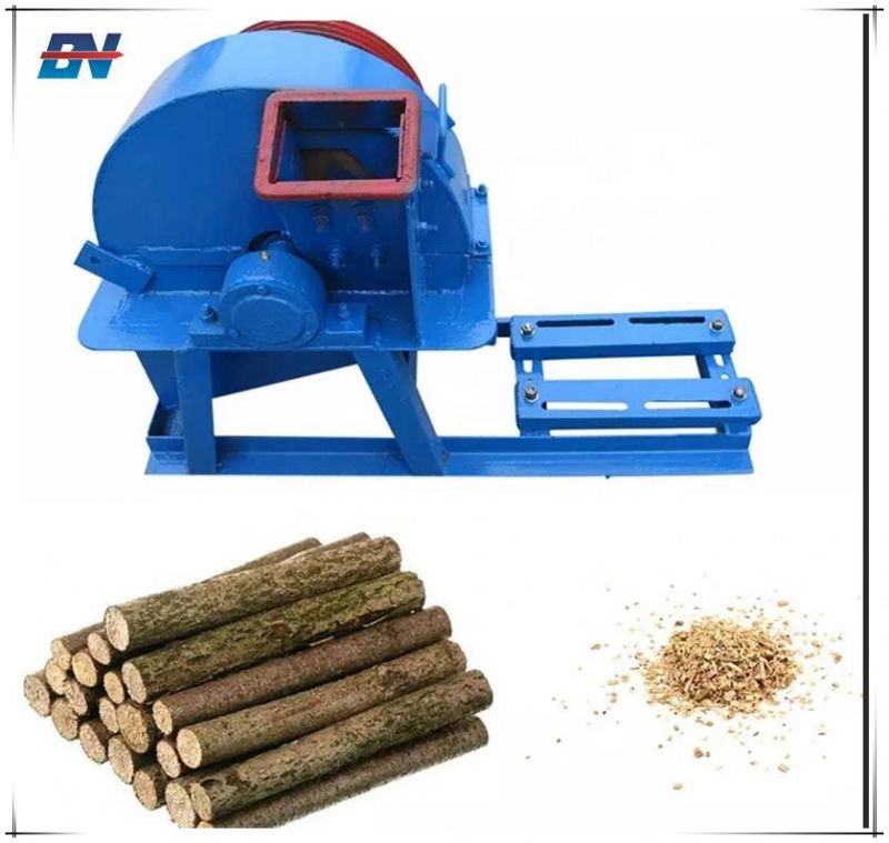 500kg/H Multi-Utility Wood Chipper Wood Shredder Shaving Machine