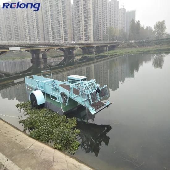 China New Brand Aquatic Weed Water Hyacinth Removal Harvester