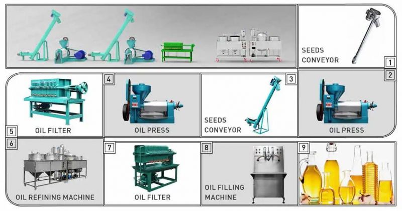 Top Sales Oil Press Commerical and Industrial Oil Press Machine