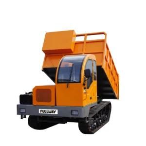 Mini Dump Truck with Rubber Track for Sale