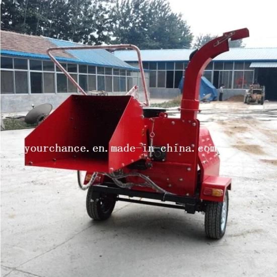 Hot Sale Wc-40 Hydraulic Feeding Type 8 Inch 40HP Selfpower Wood Chipper with Ce ...