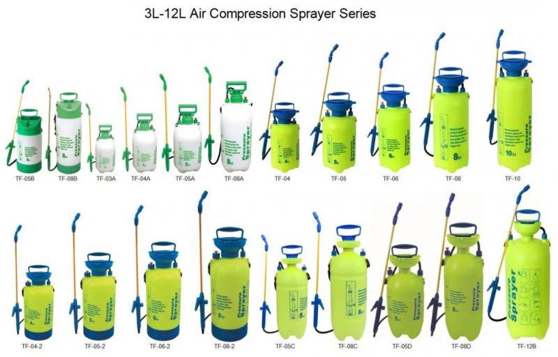 3L 4L 5L 8L Garden Air Compression Water Pump Sprayer