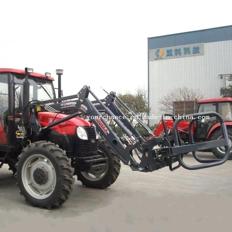 Hot Sale Farm Lifting Equipment 25-180HP Tractor Front End Loader Mounted Bale Grab for Grabbing 0.5-1.8m Diameter 400-1400kgs Round Hay Bale