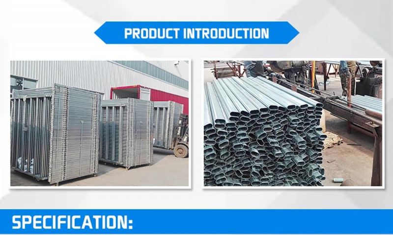Hot Sale High-Strength SGS Certified Hot-DIP Galvanized Steel Pipe Cattle Farm Fence