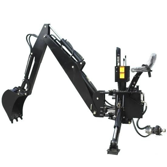 Hot Selling Excavating Machine Tractor Hitched Pto Drive Hydraulic Backhoe Mini Excavator ...