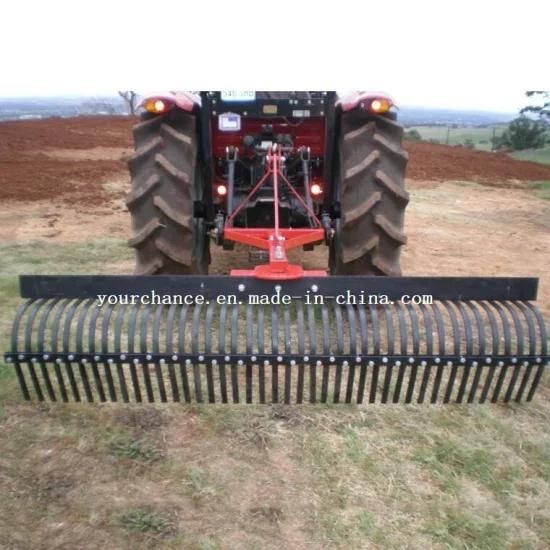 High Quality Lr-7 Tractor Mounted 2.1m Width Heavy Duty Stick Rake for Sale