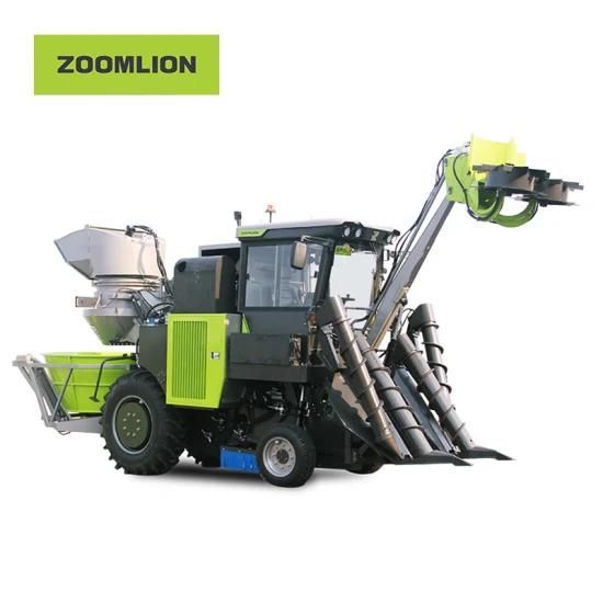 Effectively Remove Impurities Wheeled Mini Harvester for Cane Field