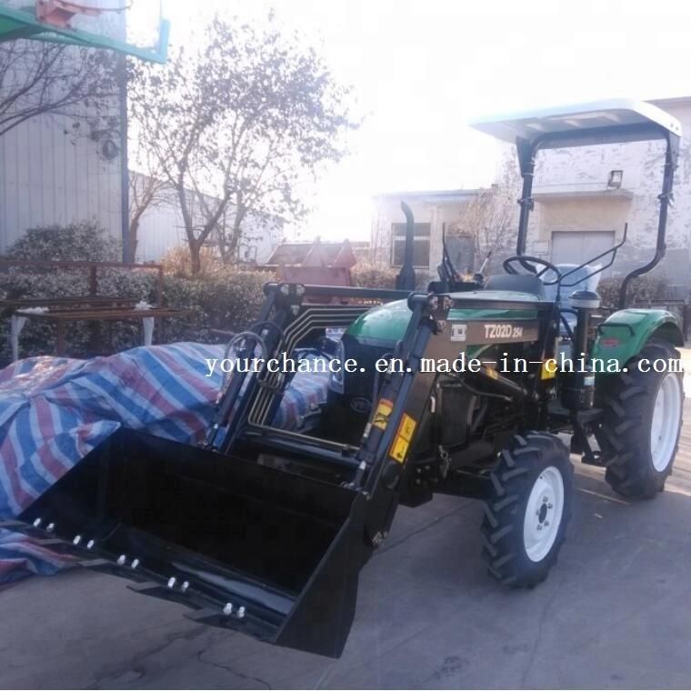 High Quality Tz02D Small Garden Tractor Front End Loader with Standard Bucket for Sale