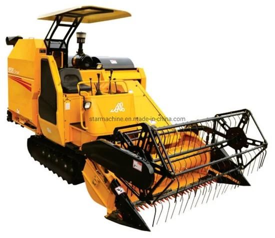 High Efficiency Whole Feeding Combine Rice Harvester Wheat Harvester Paddy Harvester Crop ...