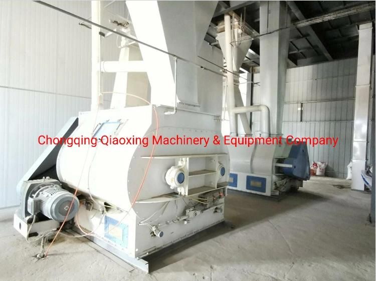 Capacity 4-6t/H Sheep Feed Production Line for Sale