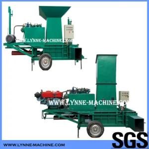 Auto Hydraulic Dairy Farm Silage/Forage/Fodder Feed Straw Bales Packing Machine