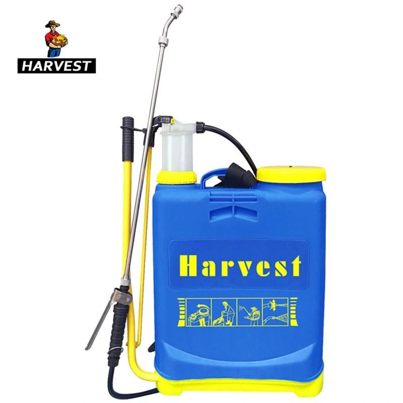 Agrochemical Disinfection Sterilization Backpack Garden Agricultural Farm Knapsack Battery Electric Hand Manual Sprayer (HT-16P-2)