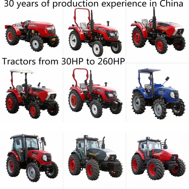 China Mini Farm Tractor 4 in 1 Buckets Front End Loader