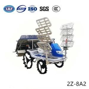Diesel Gasoline Engine Power Rice Planter for Paddy Seedling Planting