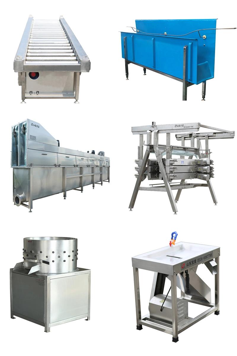 500bph Automatic Compact Poultry Slaughtering Production Line for Broiler
