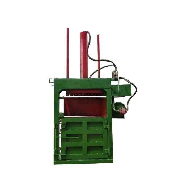 Vertical Hydraulic Baler, Used for Domestic Garbage Cotton Baler Press