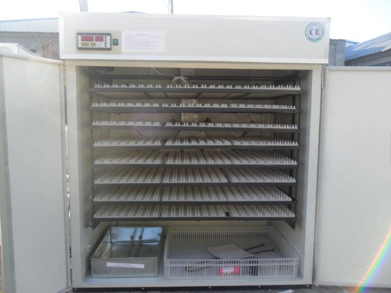 CE Marked Full Automatic Chicken Egg Incubator for Hatching (KP-16)
