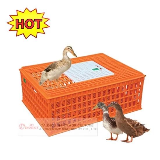 Hot Sale Plastic Live Duck Goose Chicken Pigeon Bird Transport Crate Poultry Carrying Box ...