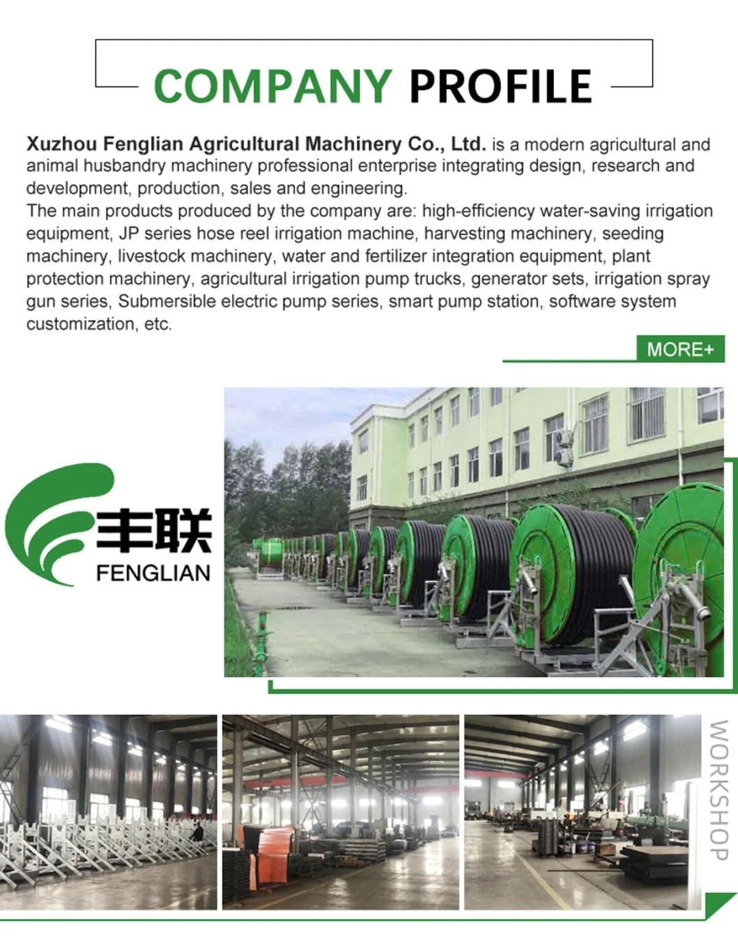 Chinese Factory Diesel Pump Engine Set 75mm Hose Reel Irrigation System