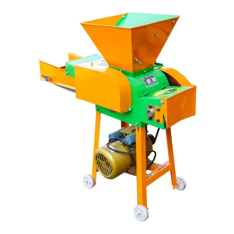 Low Cost High Bucket Agricultural Machinery Animal Feed Chaff Cutter