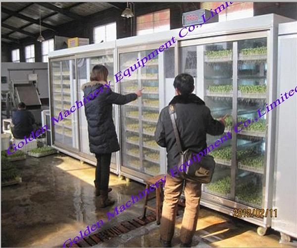 Animal Feed China Grass Barley Growing Seed Sprouting Machine