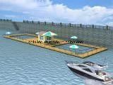 Anti-Wind Culture Floating Frame Farming Sea Net Fish Cage