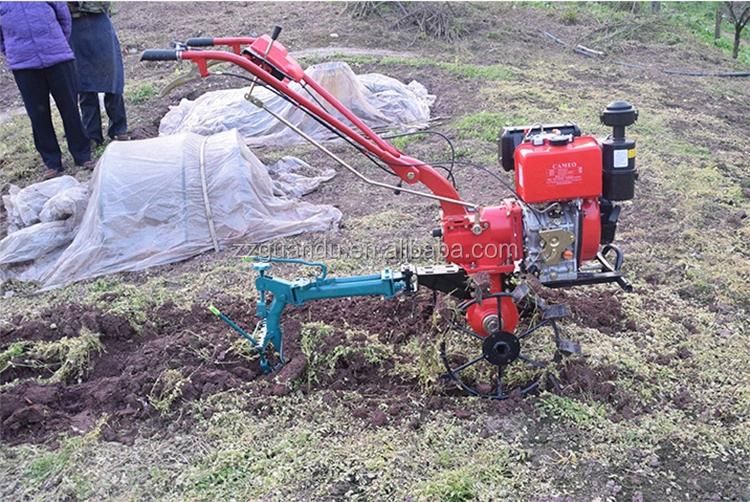 Farm Machinery 186f Mini Power Cultivator Tiller with Rotary Tillage and Weeding Equipment
