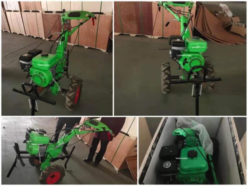 Hand Operate Multi-Functional Cultivator for Small Size Farming /Fertilizer/Seeder Power Tiller
