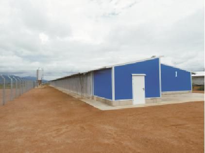 Angola Poultry Shed Project and EPS Sandwich Panel