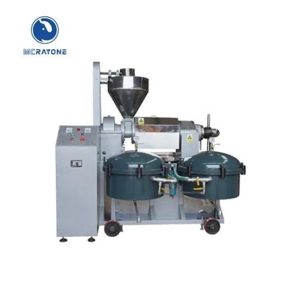 Coconut Cold Press Multi-Functional Screw Oil Press Flax Seed Heat Oil Press Machine ...