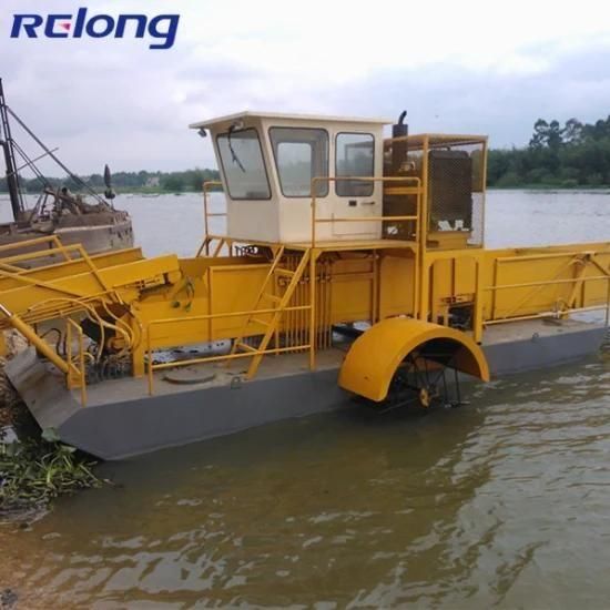 Aquatic Weed Cutting Machine/ River Cleaning Boat / Water Grass Harvester for Sale
