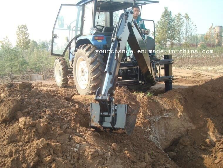 America Hot Selling Lwe Series Tractor Mounted Pto Drive Moving Type Side Shift Backhoe Excavator Made in China
