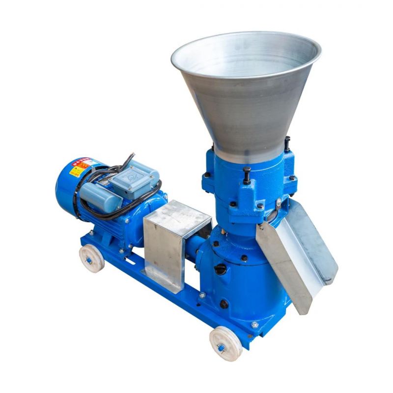 2021animal Cow Feed Making Processing Chicken Poultry Fodder Extruder Making Pelletizing Mill