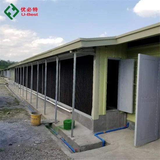Chinese Suppliers Industrial Greenhouse Bright Color Evaporative Cooling Pad