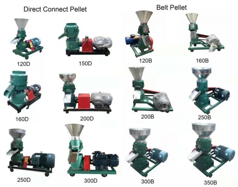 China Pelletizer Machine for Animal Feeds Fish Chicken Pig Poultry Animal Feed Pellet Processing Machines