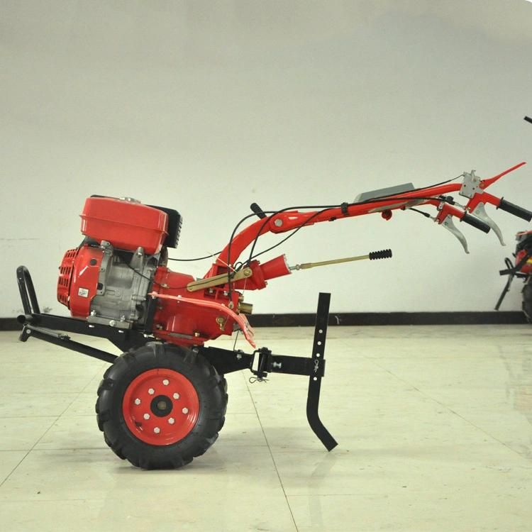 Agricultural Walking Tractor Machine Garden Power Tiller with Tool Box